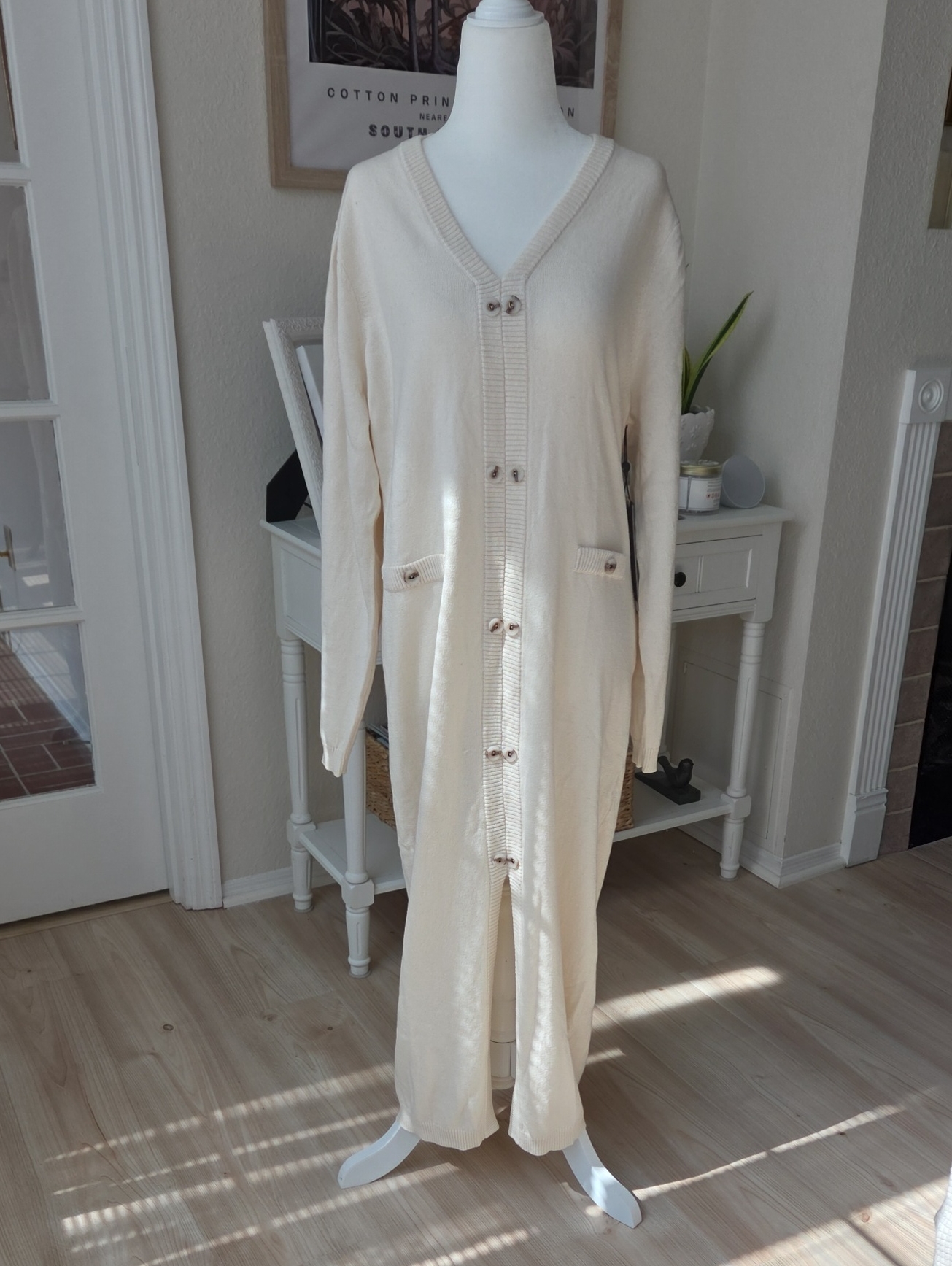 A Putnum Enza Washable Cashmere Dress Nwt — image 2 of 8